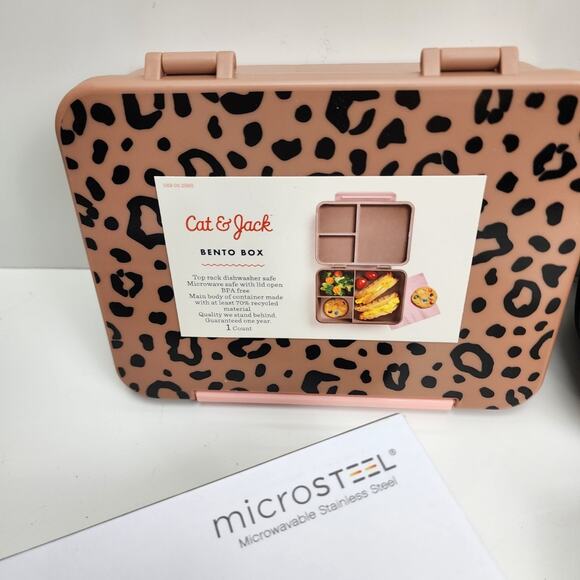 Target Brands of 5 Different Plastic Food Storage and Bento Boxes Brand NEW - Picture 3 of 11